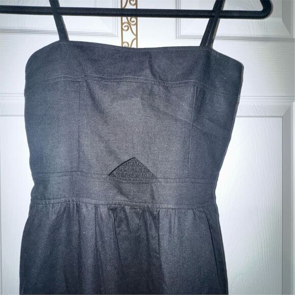 Robertson + Rodeo Women's Black Maxi Lined Tank Dress Sweetheart Neckline S ** - Picture 4 of 12